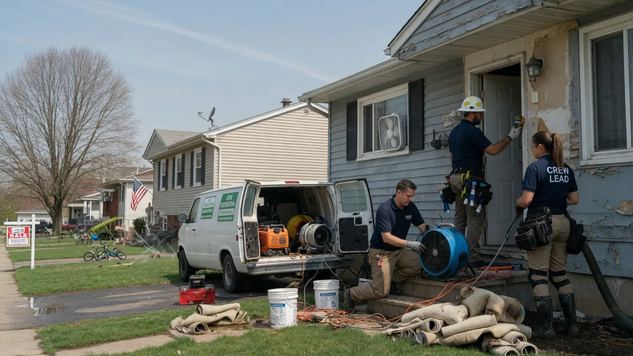 Flood Cleanup in Damascus, OH near me